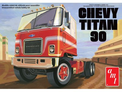 1:25 AMT 1417 Chevy Titan 90 - Truck - Amt1417 - AMT1417