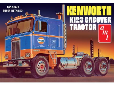 1:25 AMT 1433 Kenworth K-123 - Gulf - Amerikaanse Vrachtwagen - Amt1433 1 - AMT1433