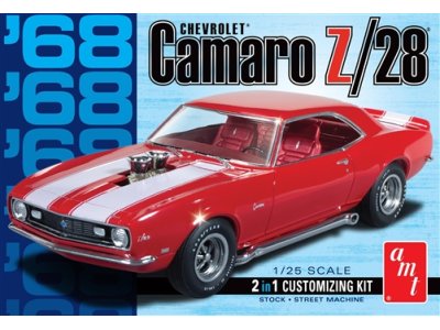 1:25 AMT 0868  1968 Chevrolet Camaro Z/28 - Amt868 2 - AMT0868