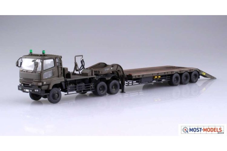 1:72 Aoshima 00997 JGSDF Type 73 Heavy Tank Transporter - Ao00997 2 - AO00997