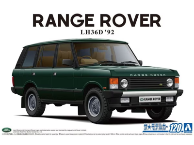 1:24 Aoshima 05796 Range Rover LH36D - 1992 Car - Ao05796 - AO05796