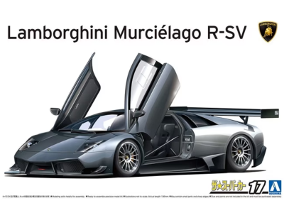 1:24 Aoshima 06374 Lamborghini Murcielago R-SV 2010 - Ao06374 - AO06374