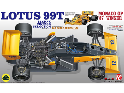 1:12 Beemax 12001 Lotus 99T - 1987 Monaco GP Winner - Bee12001 1 - BEE12001