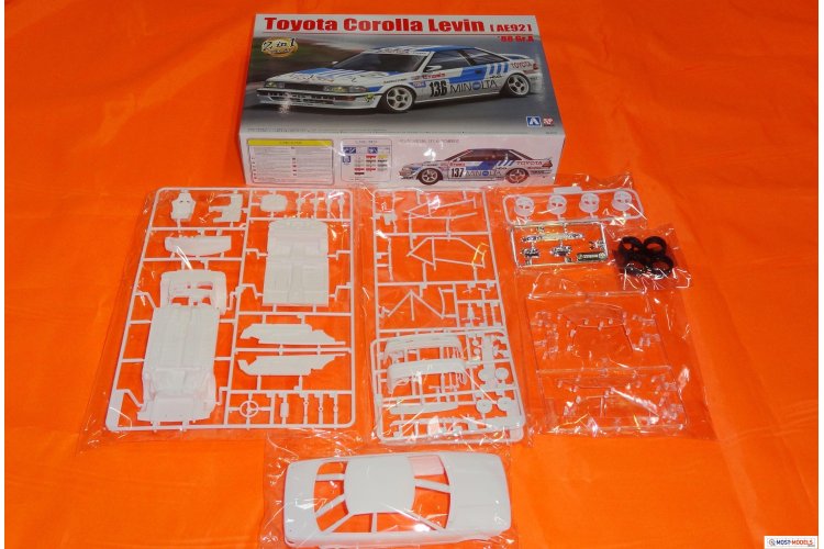 1:24 Beemax 24010 Toyota Corolla Levin AE92 '88 Gr.A - Bee24010 2 - BEE24010