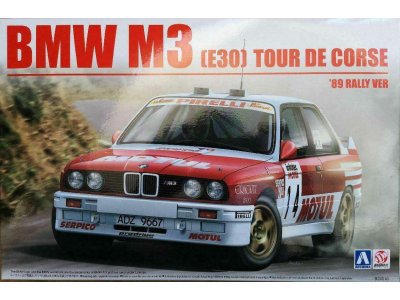 1:24 Beemax 24016 BMW M3 (E30) Tour de Corse '89 RALLY Version Car - Bee24016 bmw m3 beemax - BEE24016