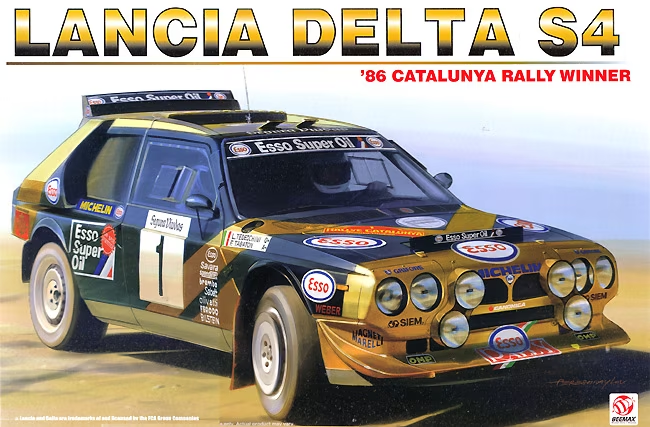 1:24 Beemax 24034 Lancia Delta S4 - 86 Catalonia Rally Winner - Bee24034 - BEE24034