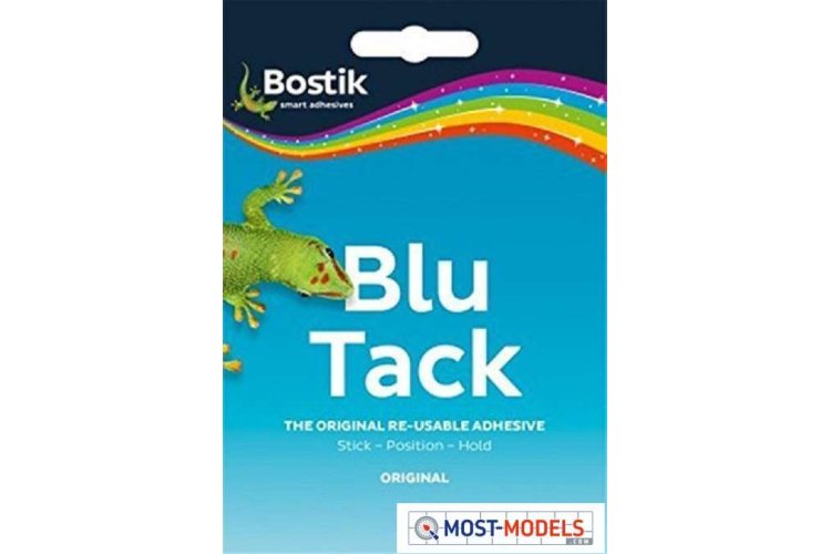 Blu Tack Original - 57 gram - Re-Usable Adhesive - Blu tack bt001003 1 - BT001003-XS