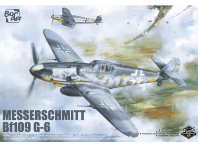 1:35 Border Model BF001 Messerschmitt Bf 109G-6 Plane - Bmbf001 messerschmitt - BMBF001