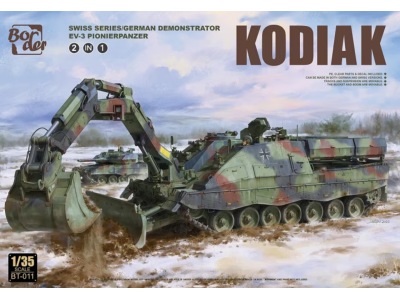 1:35 Border Model BT011 Kodiak Swiss Series/German Demonstrator AEV-3 Pionierpanzer (2 in 1) - Bmbt011 - BMBT011