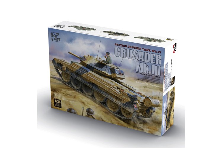 1:35 Border Model BT012 Crusader Mk.III - British Cruiser Tank Mk. VI - Bmbt012 2 - BMBT012