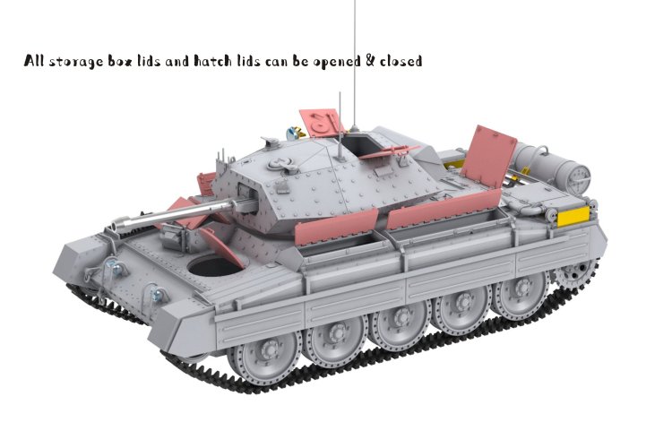 1:35 Border Model BT012 Crusader Mk.III - British Cruiser Tank Mk. VI - Bmbt012 4 - BMBT012