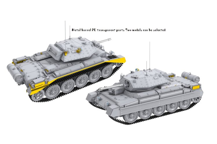 1:35 Border Model BT012 Crusader Mk.III - British Cruiser Tank Mk. VI - Bmbt012 4a - BMBT012