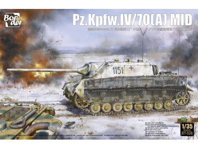 1:35 Border Model BT028 Jagdpanzer IV L/70(A) MID - Bmbt028 - BMBT028