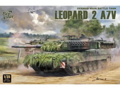 1:35 Border Model BT040 Leopard 2 A7V Tank - Bmbt040 - BMBT040