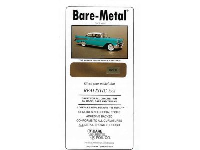 Bare Metal Foil 008 Gold Foil - Bmf008 - BMF008-XS