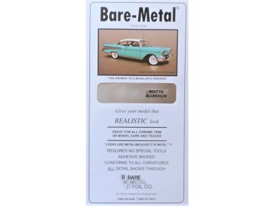Bare Metal Foil 011 Matte Aluminium Foil - Bmf011 - BMF011-XS