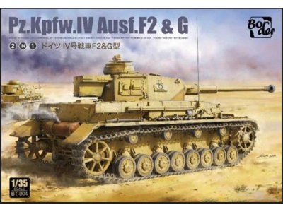 1:35 Border Model BT004 Pz.Kpfw.IV Ausf.F2&G - Borbt004 front - BMBT004