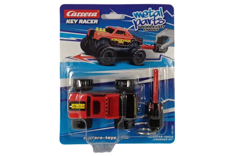 Carrera Monster Truck "Crusher #1" - Rood - Key Racer in Schaal 1:64 - Car16511002 3 - CAR16511002