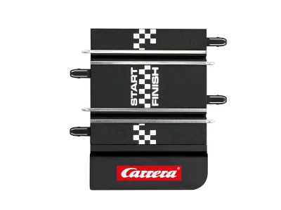 Carrera GO!!! Aansluit Racebaan stuk - 1 Baandeel met aansluitingen voor Controllers - Car20061666 1 - CAR20061666