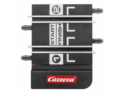 Carrera GO!!! Draadloos aansluit Racebaan stuk - 1 Baandeel met aansluiting voor Draadloze Controllers - Car20061673 1 - CAR20061673