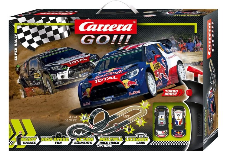 Carrera GO!!! Super Rally - DS 3 WRC - Racebaan 4,9m - Car20062495 11 - CAR20062495