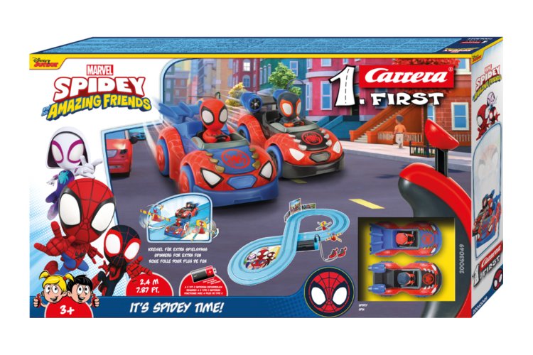 Carrera First Spidey Amazing Friends - It's Spidey Time! - Spidey vs. Spin - Racebaan 2,4m - Car20063049 2 - CAR20063049