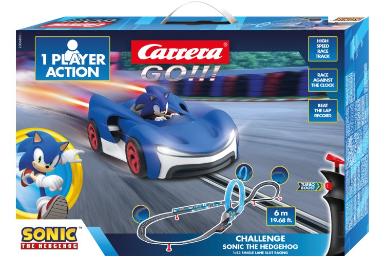 Carrera GO!!! Challenge - Challenge - Sonic the Hedgehog - Racetrack - Car20068001 4 - CAR20068001