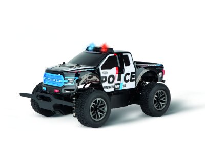 1:18 Carrera RC Car Ford F-150 Raptor Police - Black White - 2.4GHz - Car370182024 fz persp links schatten licht high - CAR370182024