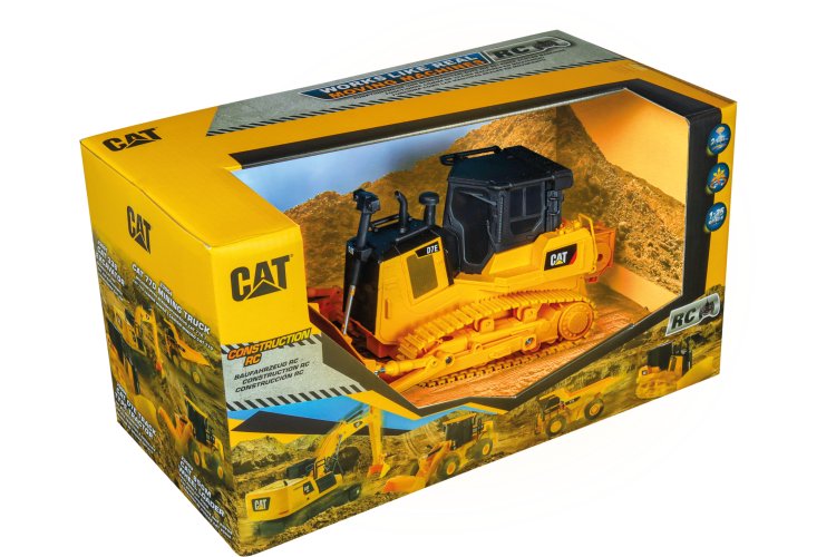 1:35 Carrera RC CAT D7E Track Type Tractor (B/O) - CAT 336 Graafmachine - Car37023002 98 - CAR37023002