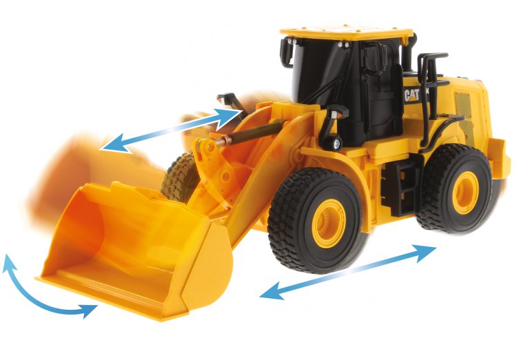 1:35 Carrera RC CAT 950M Wheel Loader (B/O) - Shovel - Car37023003 6 - CAR37023003