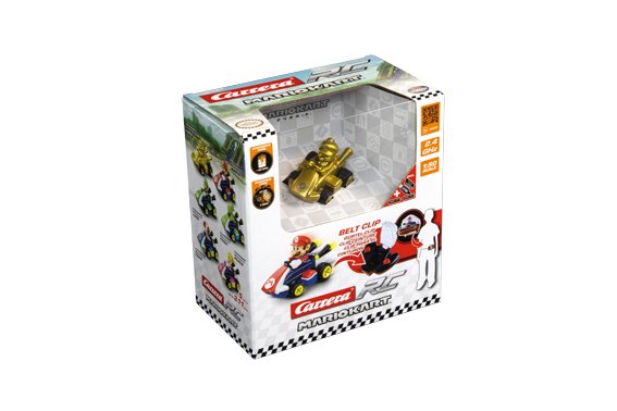 Carrera RC Mario Kart - Mini RC - Mario in Goud - Auto 2,4GHz - Car370430001p 1 - CAR370430001P