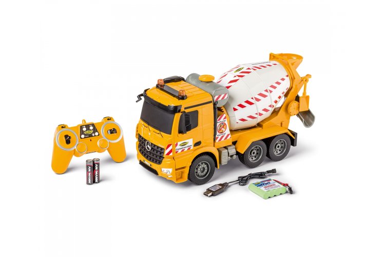 1:20 Carson 907667 RC Vrachtwagen Mercedes Arocs met Cement Mixer - Crs907667 1 - CRS907667