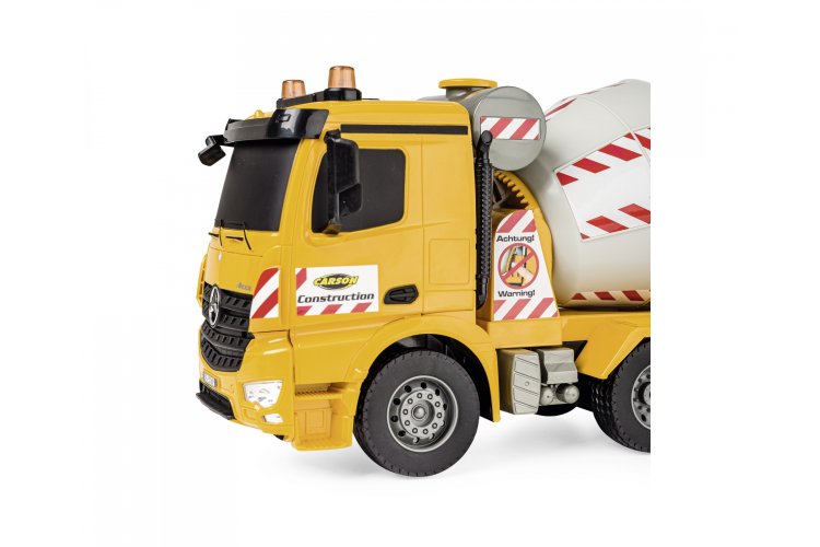 1:20 Carson 907667 RC Vrachtwagen Mercedes Arocs met Cement Mixer - Crs907667 13 - CRS907667