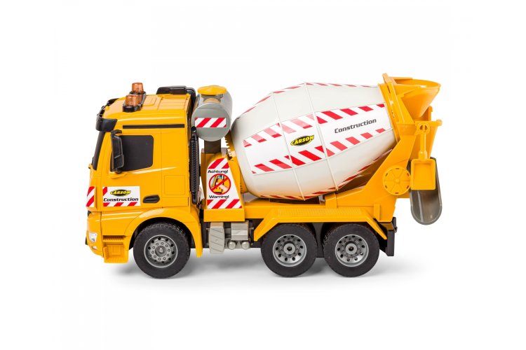 1:20 Carson 907667 RC Vrachtwagen Mercedes Arocs met Cement Mixer - Crs907667 5 - CRS907667