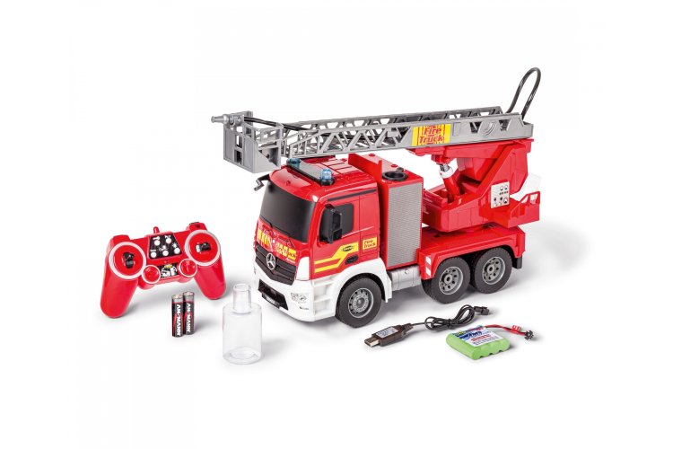 1:20 Carson 907670 RC Brandweer Vrachtwagen Mercedes-Benz - Crs907670 1 - CRS907670