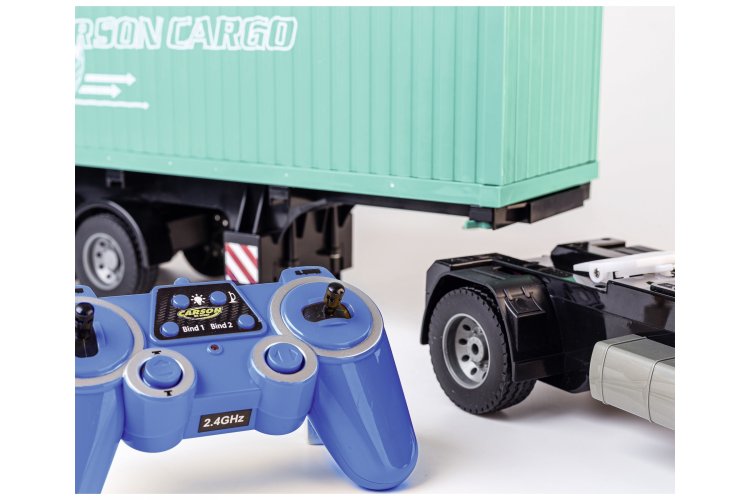 1:20 Carson 907671 RC Vrachtwagen Mercedes Arocs met Container en Trailer - Crs907671 10 - CRS907671