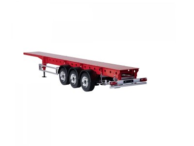 1:14 Carson 907730 RC 3-Axle Trailer without Box - Version III - Crs907730 - CRS907730