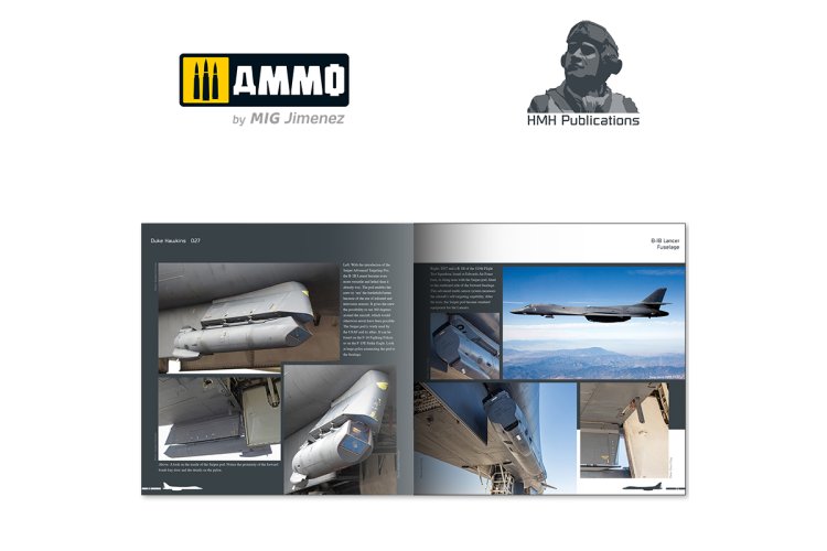 AMMO MIG DH027 Aircraft in Detail - Boeing B-1B Lancer - Dh027 04 kopie - MIGDH027