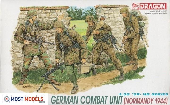 1:35 Dragon 6003 German Combat Unit (Normandy 1944) - Dra6003  - DRG6003