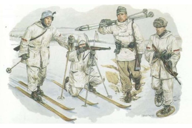 1:35 Dragon 6039 German Ski Troop - Figures - Dra6039 1 - DRG6039