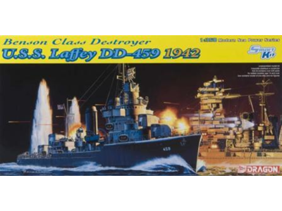 1:350 Dragon 1026 Benson Class Destroyer U.S.S. Laffey DD-459 1942 - Schip - Drg1026 - DRG1026