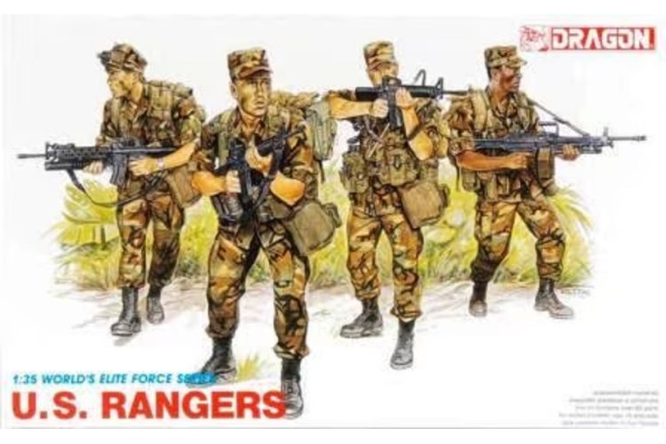 1:35 Dragon 3004 U.S. Rangers - Worlds Elite Force Series - Figuren - Drg3004 1 - DRG3004