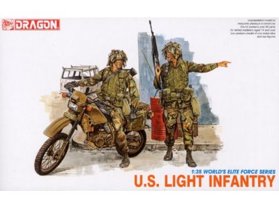 1:35 Dragon 3009 U.S. Light Infantry - Worlds Elite Force Series - Drg3009 - DRG3009