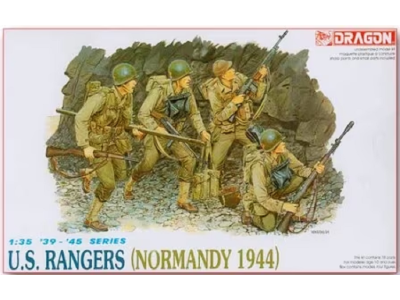 1:35 Dragon 6021 U.S. Rangers - Figures - Normandy 1944 - Drg6021 - DRG6021