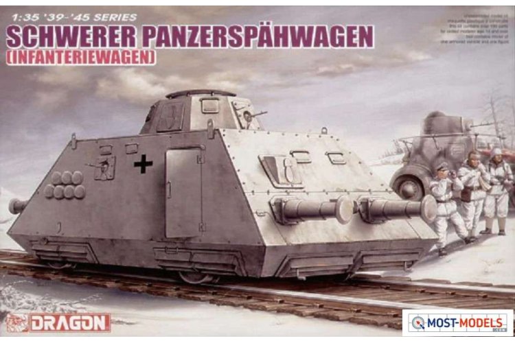 1:35 Dragon 6072 Schwerer Panzerspahwagen Ifanterie - Drg6072 1 - DRG6072