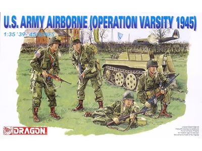 1:35 Dragon 6148 U.S. Army Airborne - Operation Varsity 1945 - Drg6148 - DRG6148