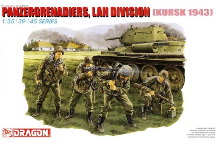 1:35 Dragon 6159 Panzergrenadiers LAH Division - Kursk 1943 - Drg6159 1 - DRG6159