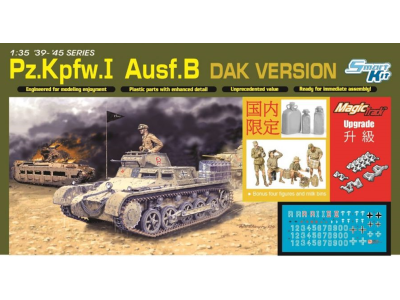 1:35 Dragon 6207 Panzerkampfwagen I - Pz.Kpfw. I Ausf. B - DAK Version - Tank - Drg6207 1 - DRG6207