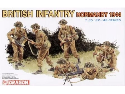 1:35 Dragon 6212 British Infantry - Figures - Normandy 1944 - Drg6212 - DRG6212