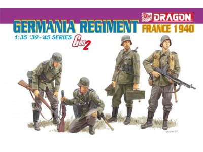 1:35 Dragon 6281 Germania Regiment - France 1940 - Drg6281 - DRG6281